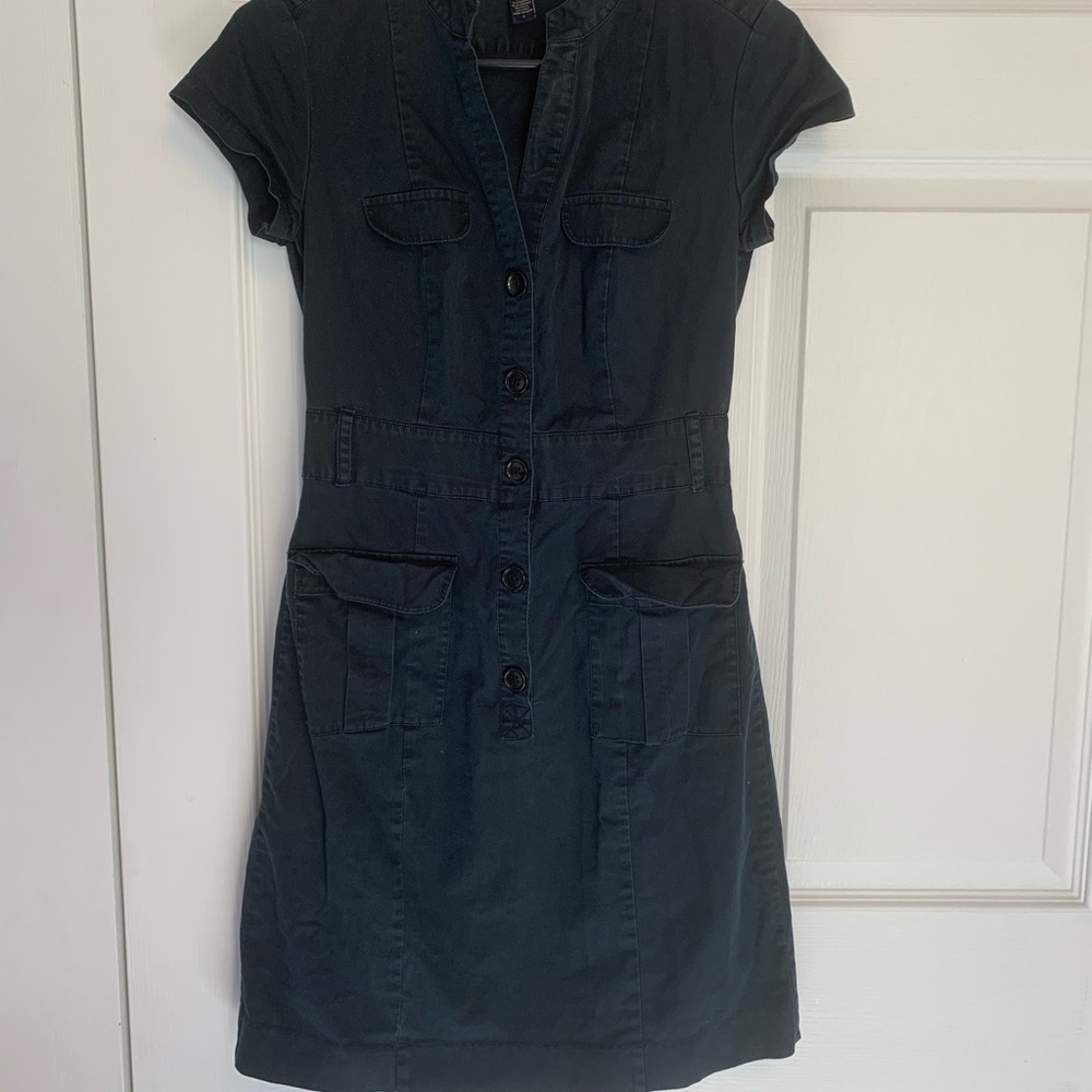 Banana Republic Navy Blue Jumper dress.